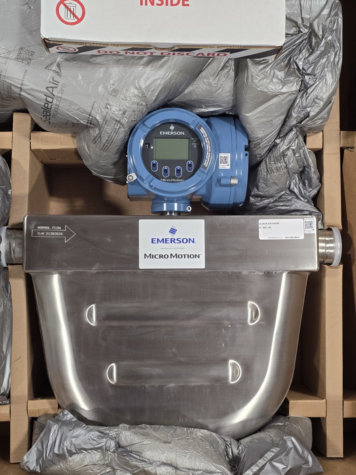 ​Emerson Micro Motion Elite H200 Coriolis Flow Meter w/ 5700 Transmitter 2" 2023