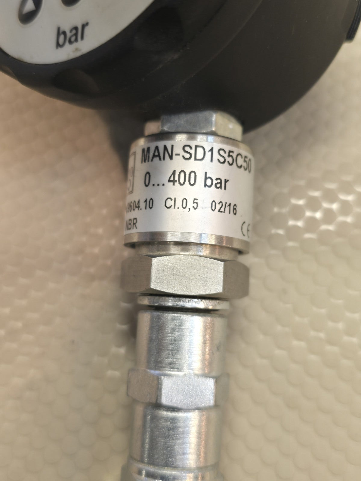 KOBOLD DIGITAL PRESSURE GAUGE man-sd1s5c50  0-400 Bar