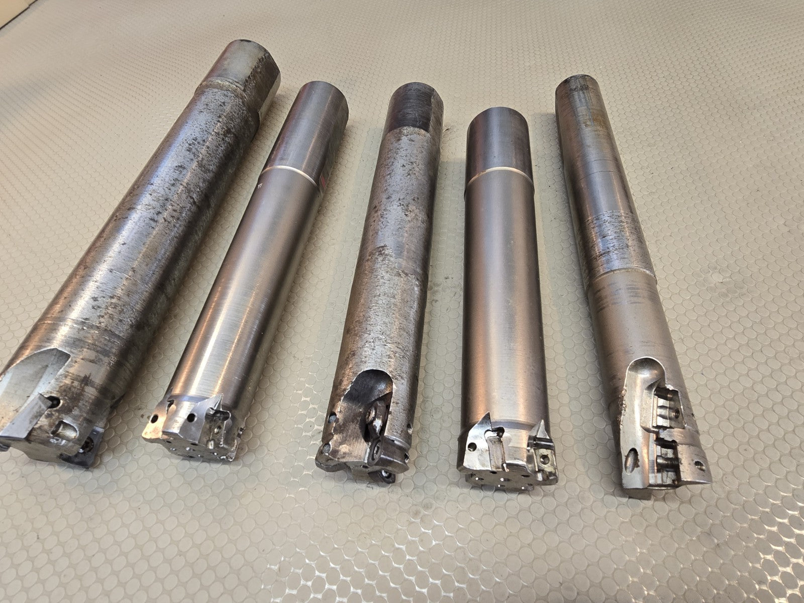 5x! MITSUBISHI / Other 1" - 1.5"  STEEL INDEXABLE END MILL BORING BAR Coolant