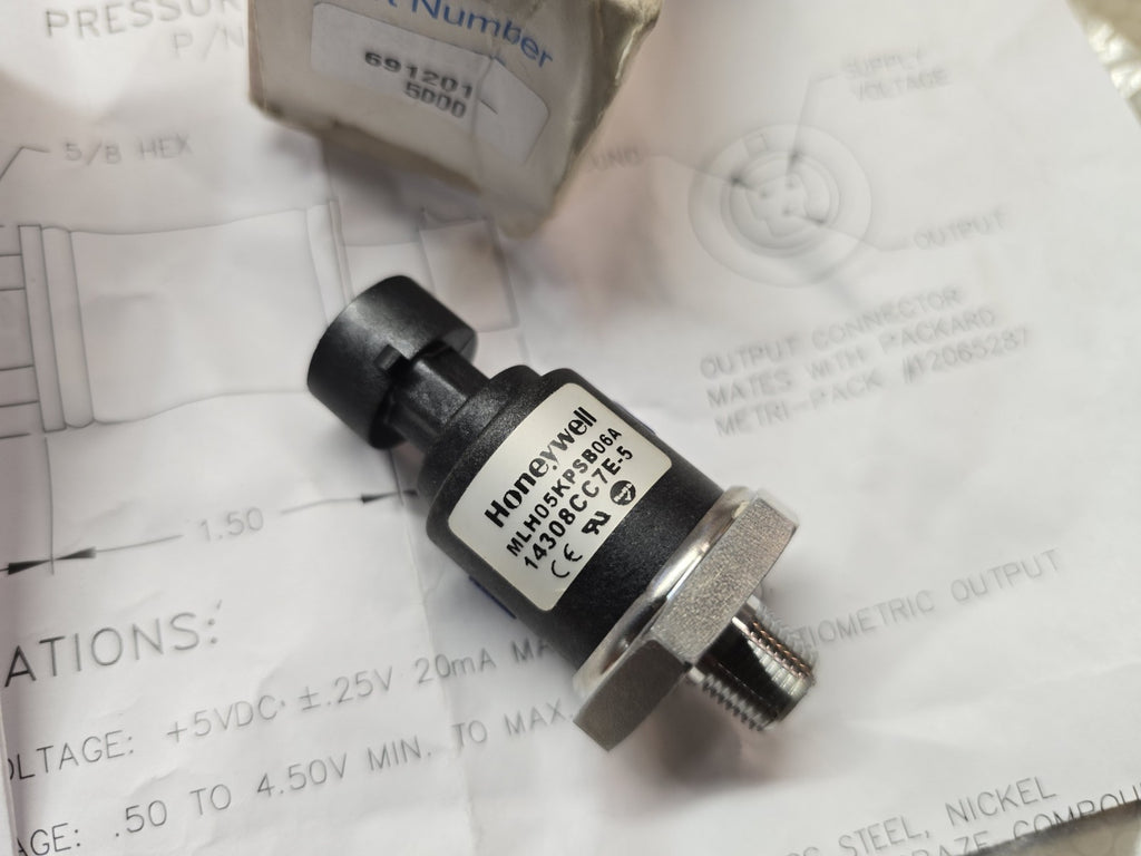 ALTRONIC 691201-5000 PRESSURE SENSOR TRANSDUCER MLH05KPSB06A Honeywell