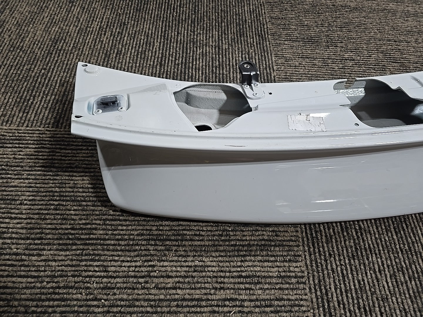 Porsche 911 991 TURBO S OEM SPOILER White Rear Deck Lid Genuine OEM 99150404314