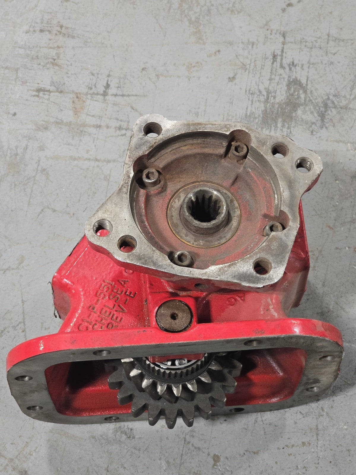 Chelsea Parker 489 GLAHY-A3XK PTO Power Take-Off Gearbox 8 Bolt
