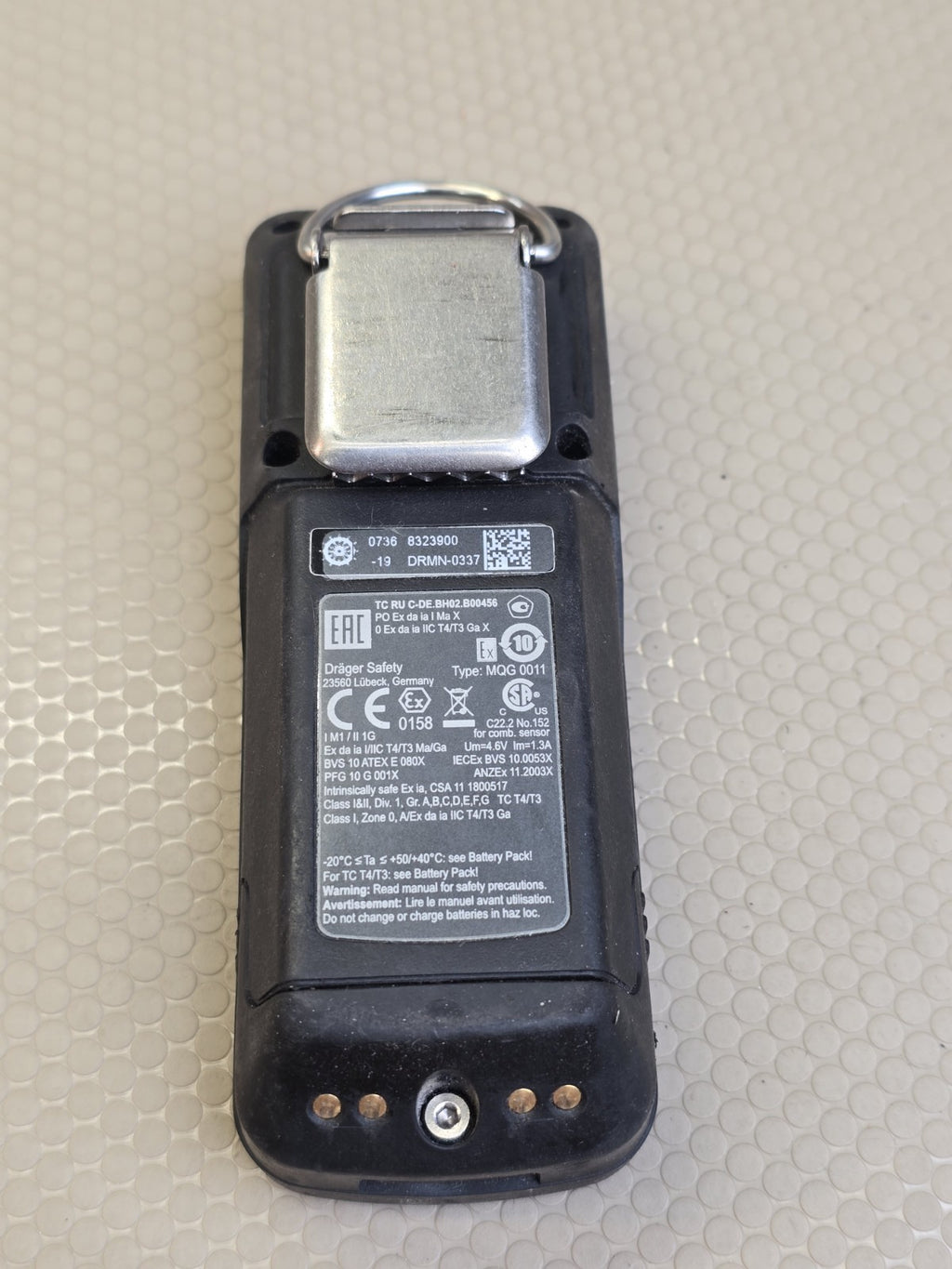 Drager X-am 2500 Multi Gas Detector c W/ Battery *Tested & Works*
