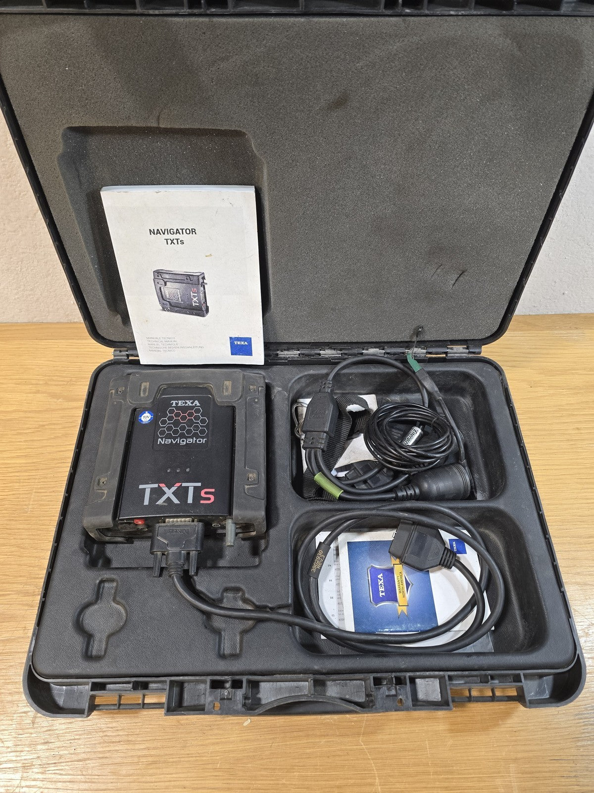 Genuine TEXA Navigator TXTs Multi-Brand Diagnostic Interface Scanner Kit