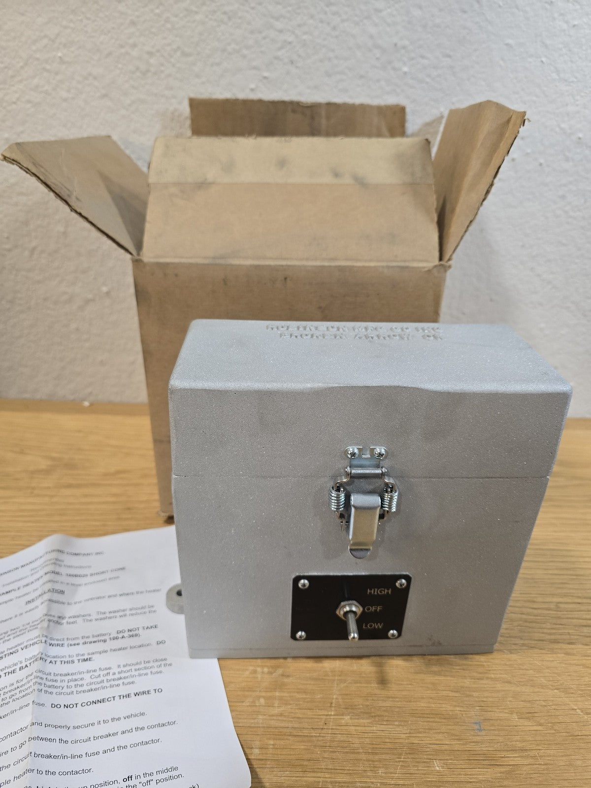 Robinson 100B029 12VDC 2-Place 100ml Short Cone Oil Sample Heater for Centrifuge
