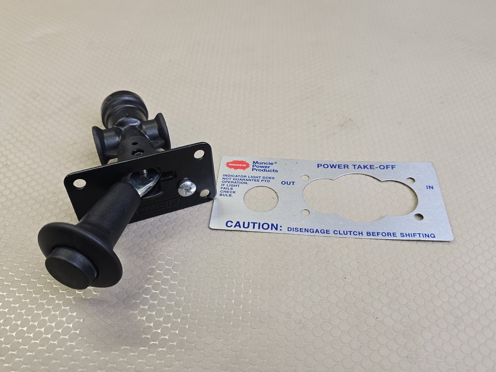 Muncie Air Shift 35M18653 OEM Dump Truck Lever WITH PLATE - GENUINE & NEW