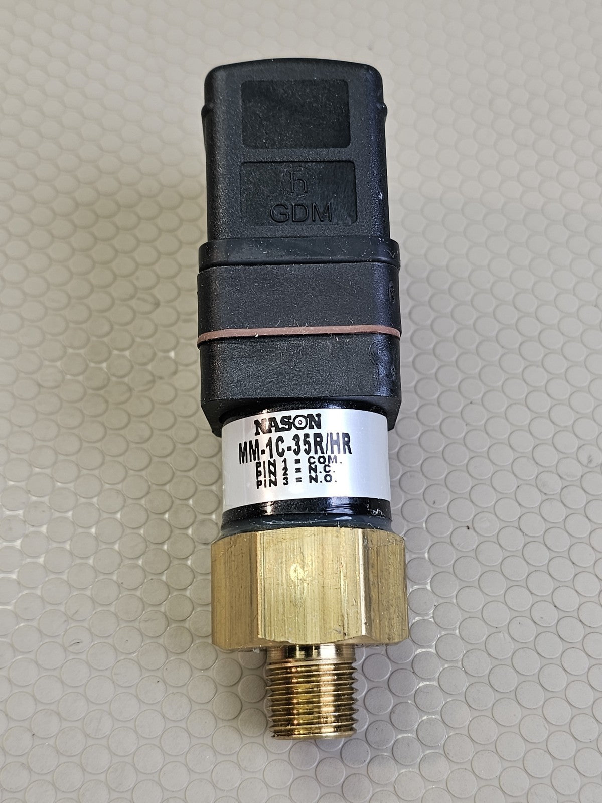 NASON MM-1C-35R/HR Pressure Switch Sensor GDM Connector New