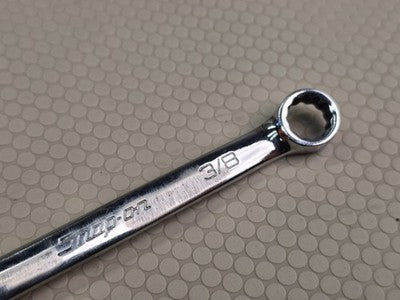 Snap-on OEX120B 3/8 inch Combination Wrench (Some Owner Markings)
