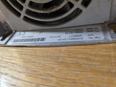 Eaton Cutler-Hammer HVX00311K2 HVX9000 VFD 3HP 208V 3-Ph NEMA 1 Disconnect