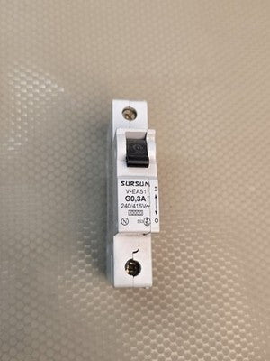 SURSUM V-EA51 Circuit Breaker 0.3A 240/415V 277VAC 1 Pole