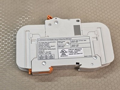 Weidmuller BR1C5UC C5 5A 1 Pole Circuit Breaker 10kA 240VAC 80VDC