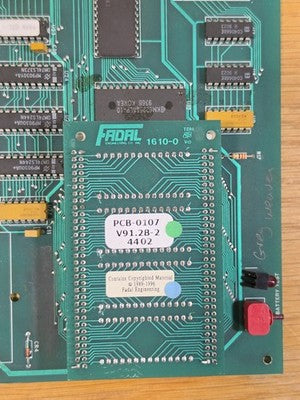 FADAL 1400-2A CPU Board w/ Fadal 1610-0 RAM Expansion