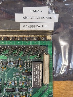 Glentek AMP-0021 GA4568EA-1HP 4568-4201 Amplifier Board For Fadal Used Tested