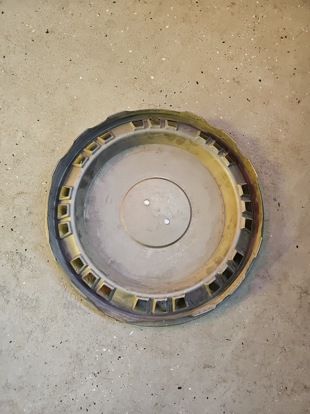 1980-85 Chevy Caprice 15inch Stainless Steel Hub Cap OEM GM *GREAT SHAPE*
