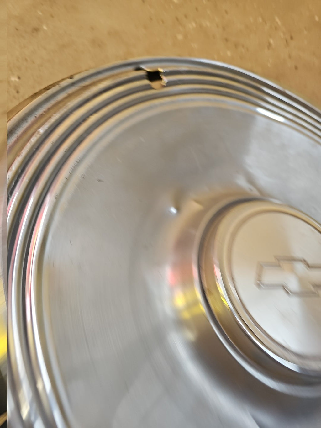 (1) Vintage OEM 1973 73 Chevy Impala Bel Air 15" Deluxe Hubcap Wheel Cover #0M