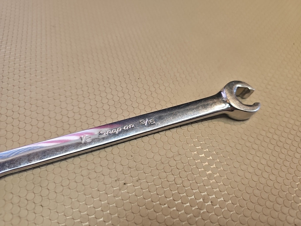 Snap On RXFS1618A 1/2" x 9/16" SAE Double End Flare Nut Wrench USA