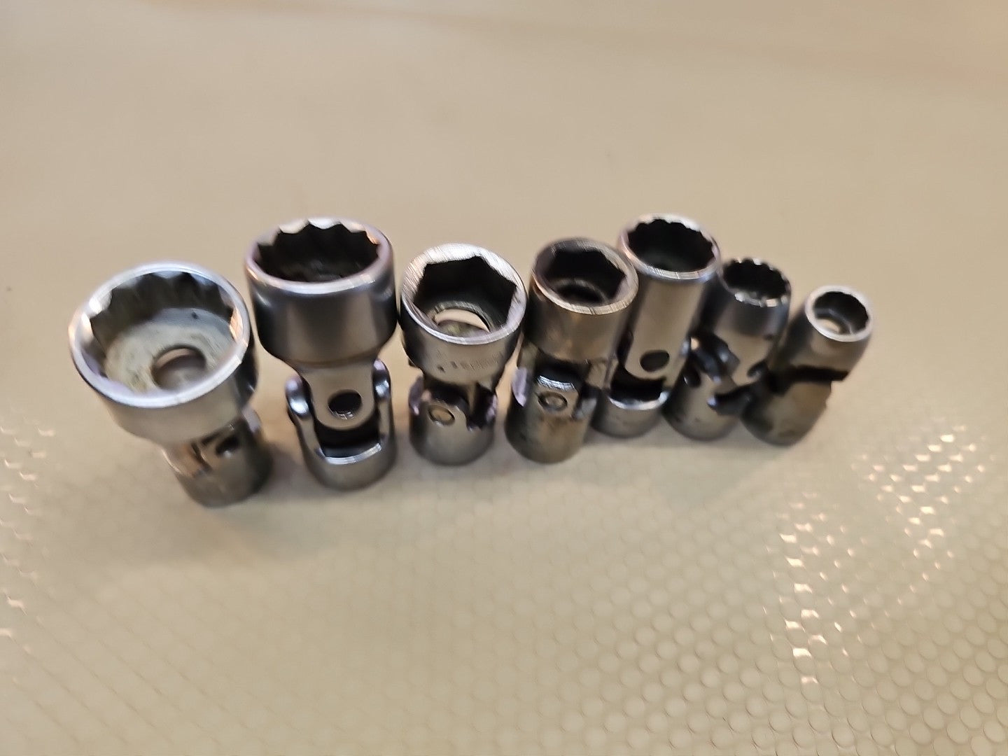 *MADE IN USA* Proto / SK / Other 3/8" Drive 6 Pc. Swivel Socket Set 3/8" to 3/4"