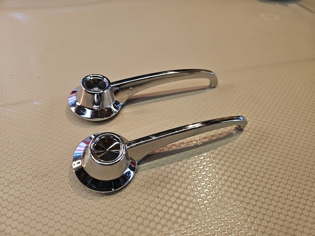 1965~1966 Mustang 1964~1965 Falcon Inside Interior Door Handles Pair Clip Style