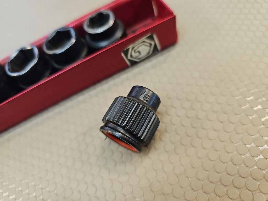 Matco Special Forces Pass Through SAE Short Impact Socket Set BLP Series 3/8 
