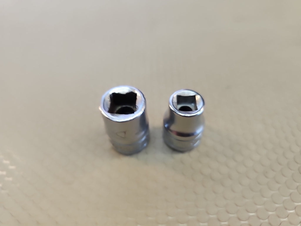 2pc Snap On Tools Internal Pipe Plug Socket 9/32 PP409 3/8 PP412