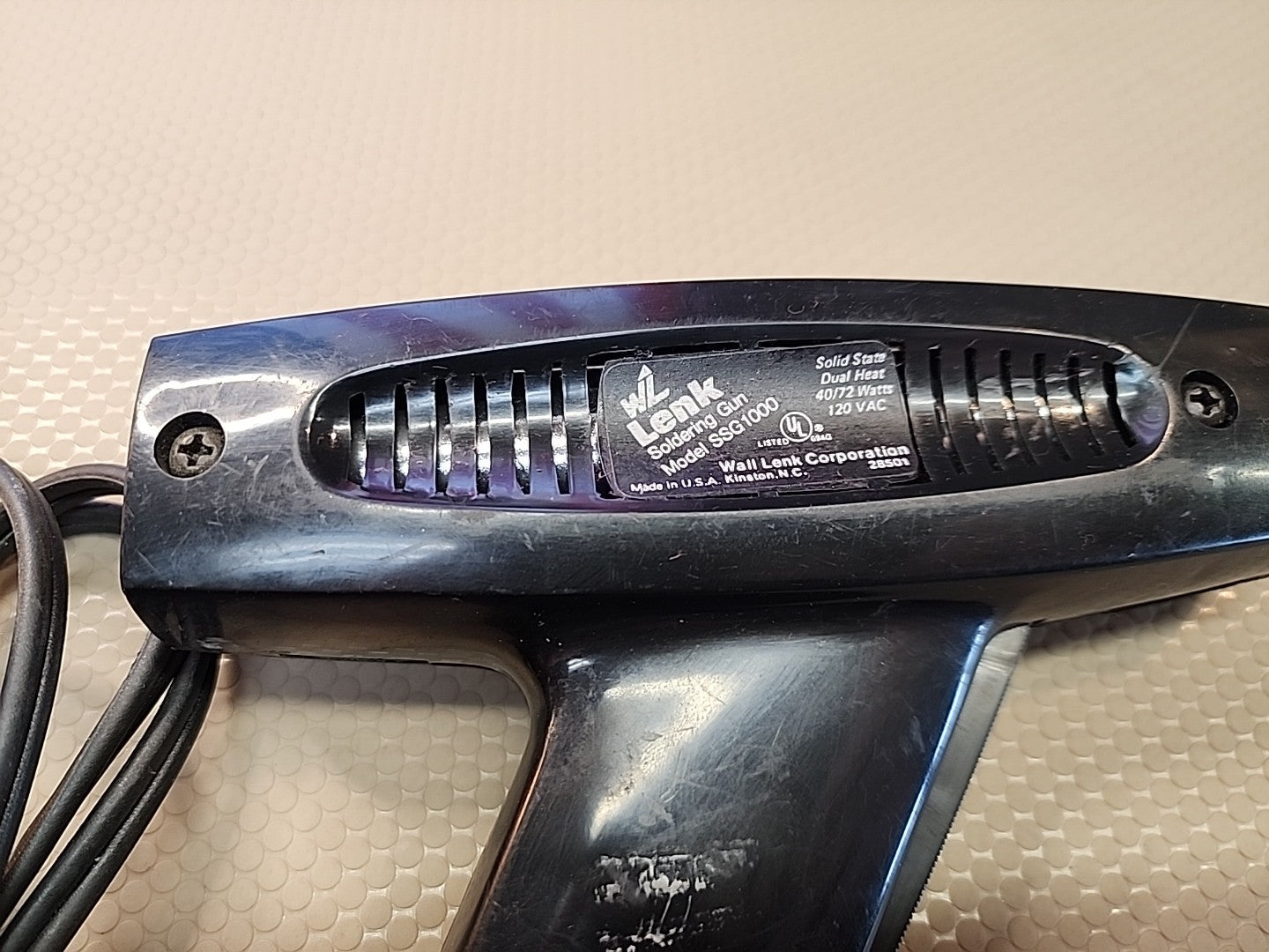 Wall Lenk Model SSG1000 40/72 Soldering Gun