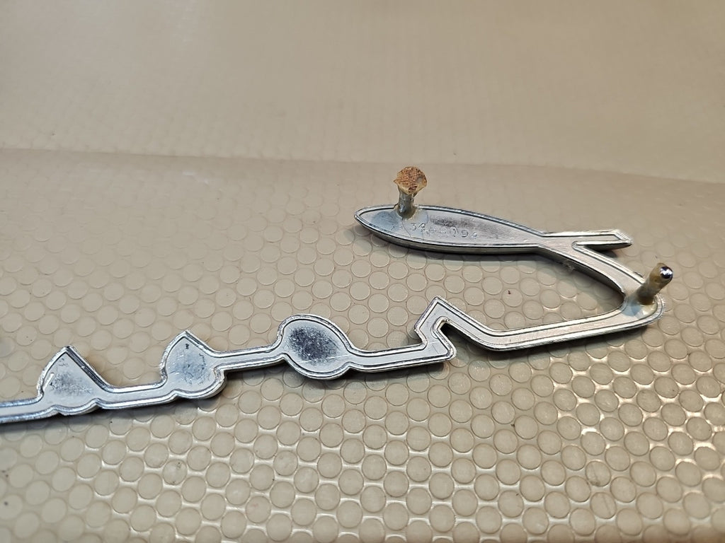 OEM! Rambler Cross Country tailgate emblem for early 60's Rambler