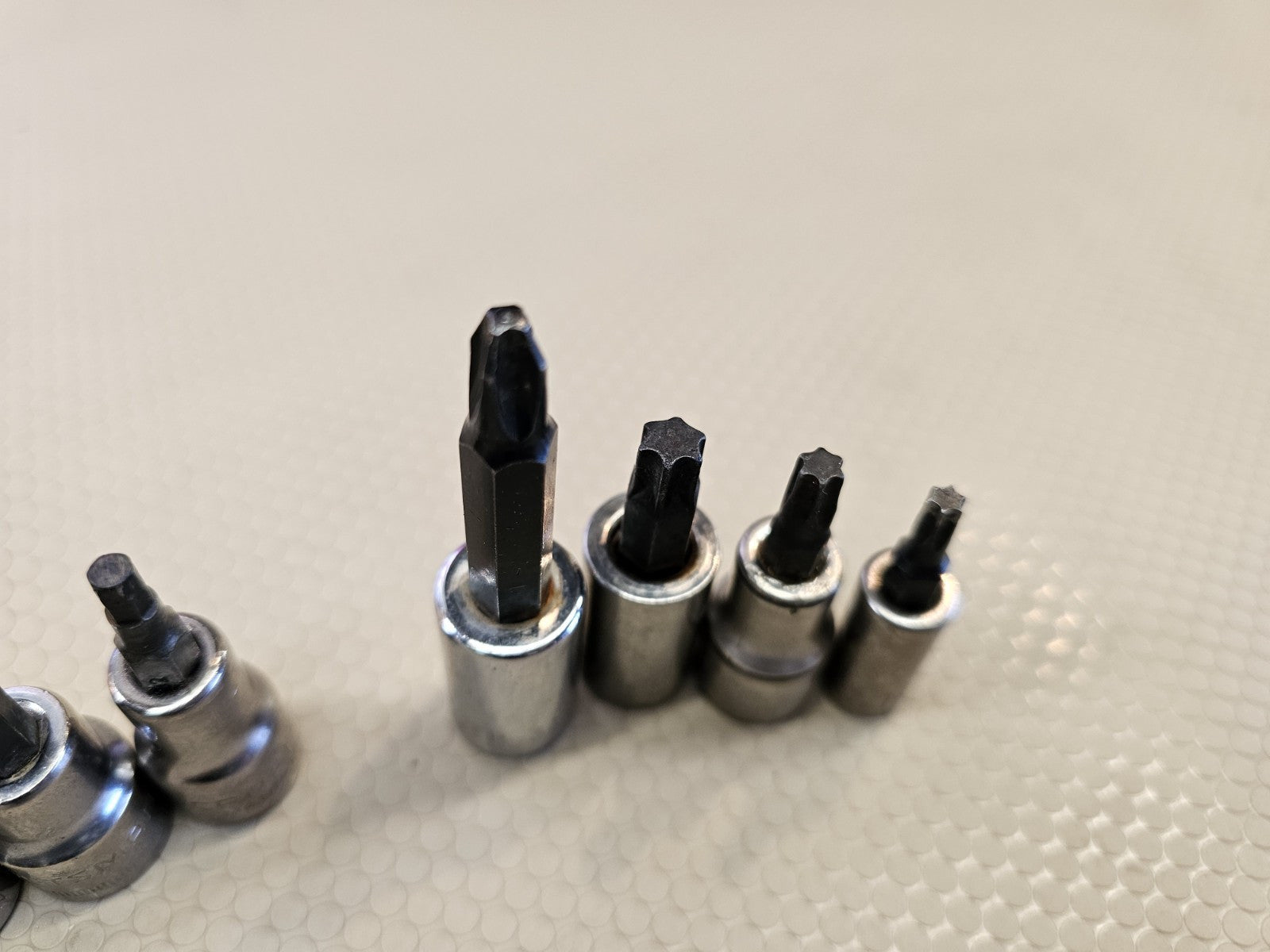 Craftsman USA 11 pc ~ SAE & Metric Hex & Torx Socket Set 1 Phillips