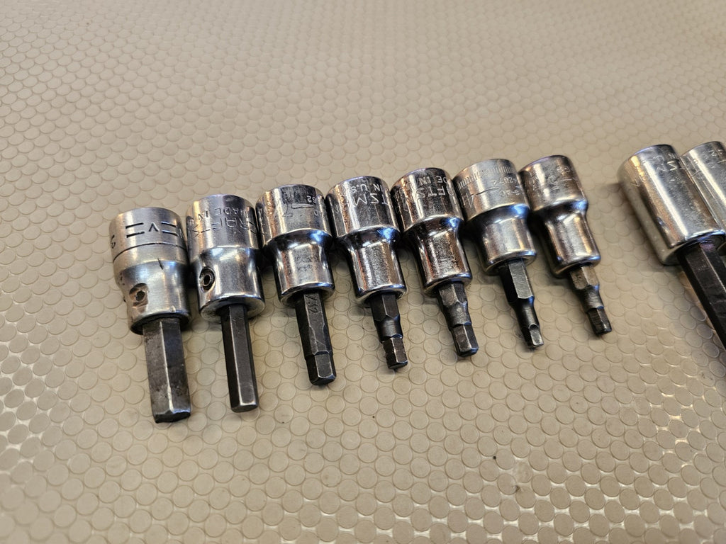 Craftsman USA 11 pc ~ SAE & Metric Hex & Torx Socket Set 1 Phillips