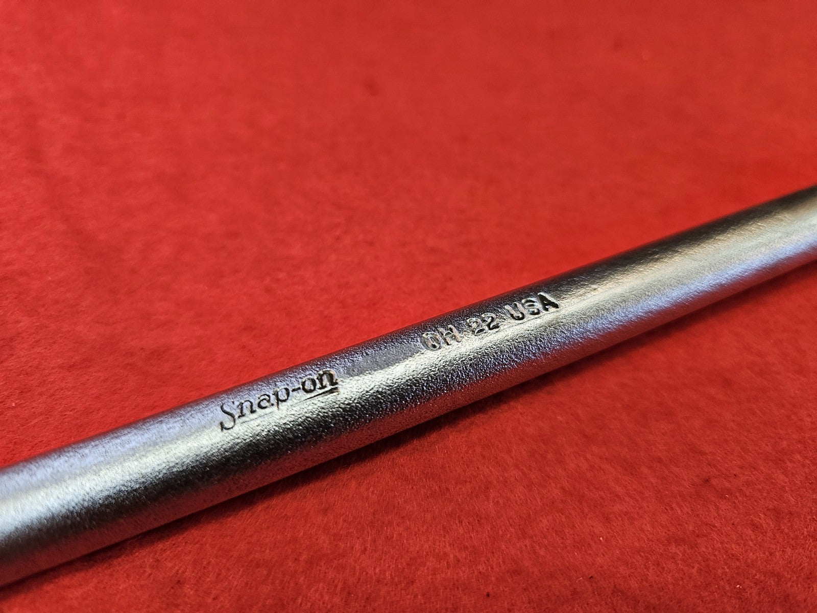 Snap-on USA 11/16"  Long Pattern Saltus Wrench No OH22 Socket End USA