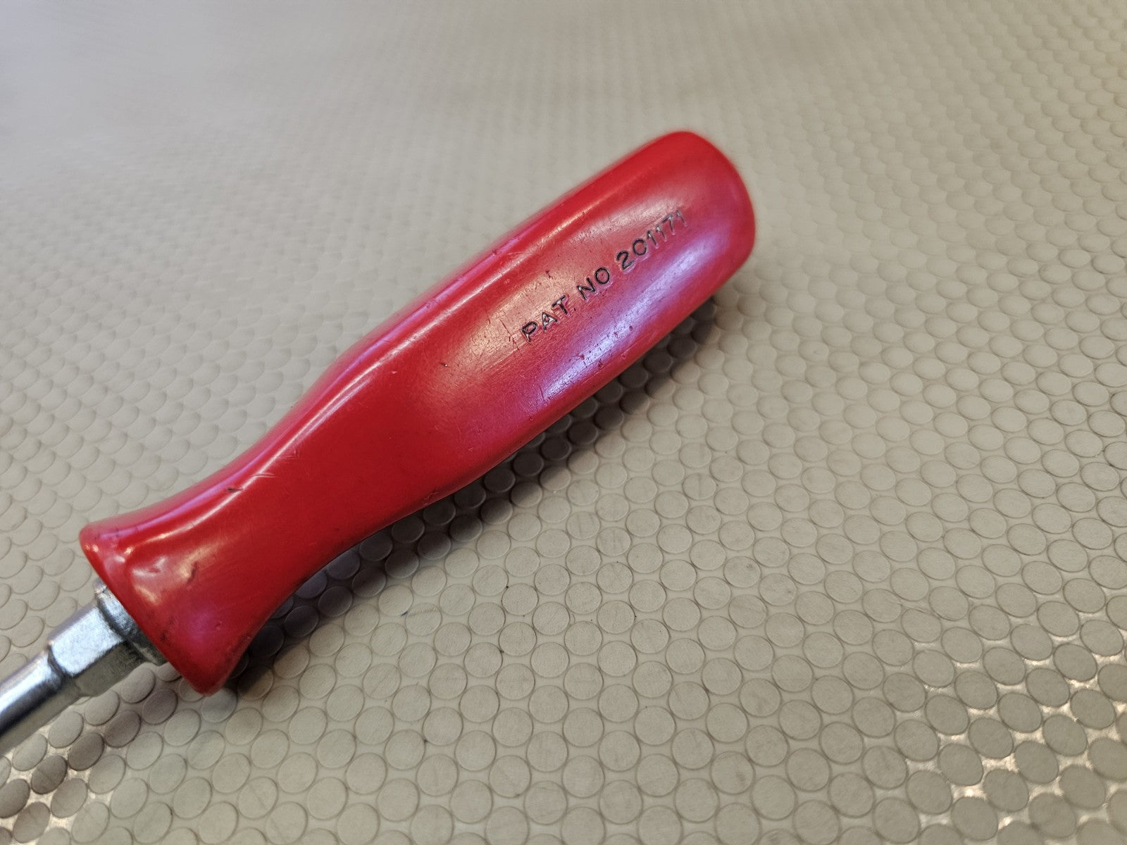 Snap-On POZIDRIV Vintage screwdrivers #2, USA, Red Hard Handle SSD242 SSDZ42