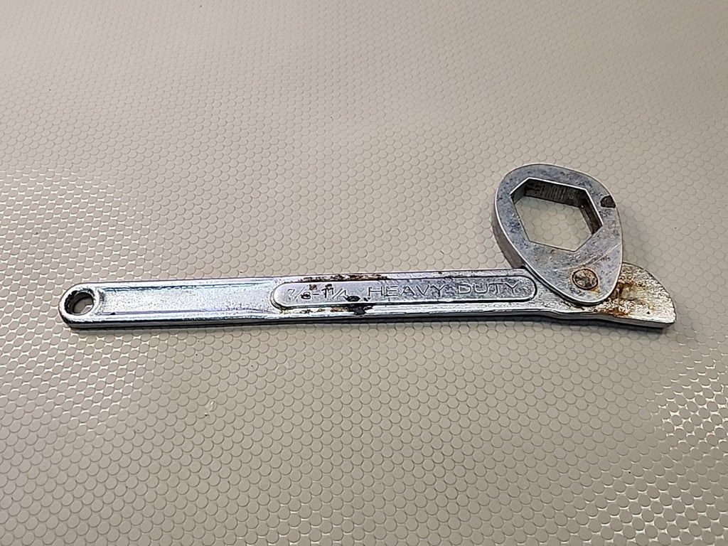 Vtg. TRAQ Master Wrench Heavy Duty 7/8” - 1 1/4”