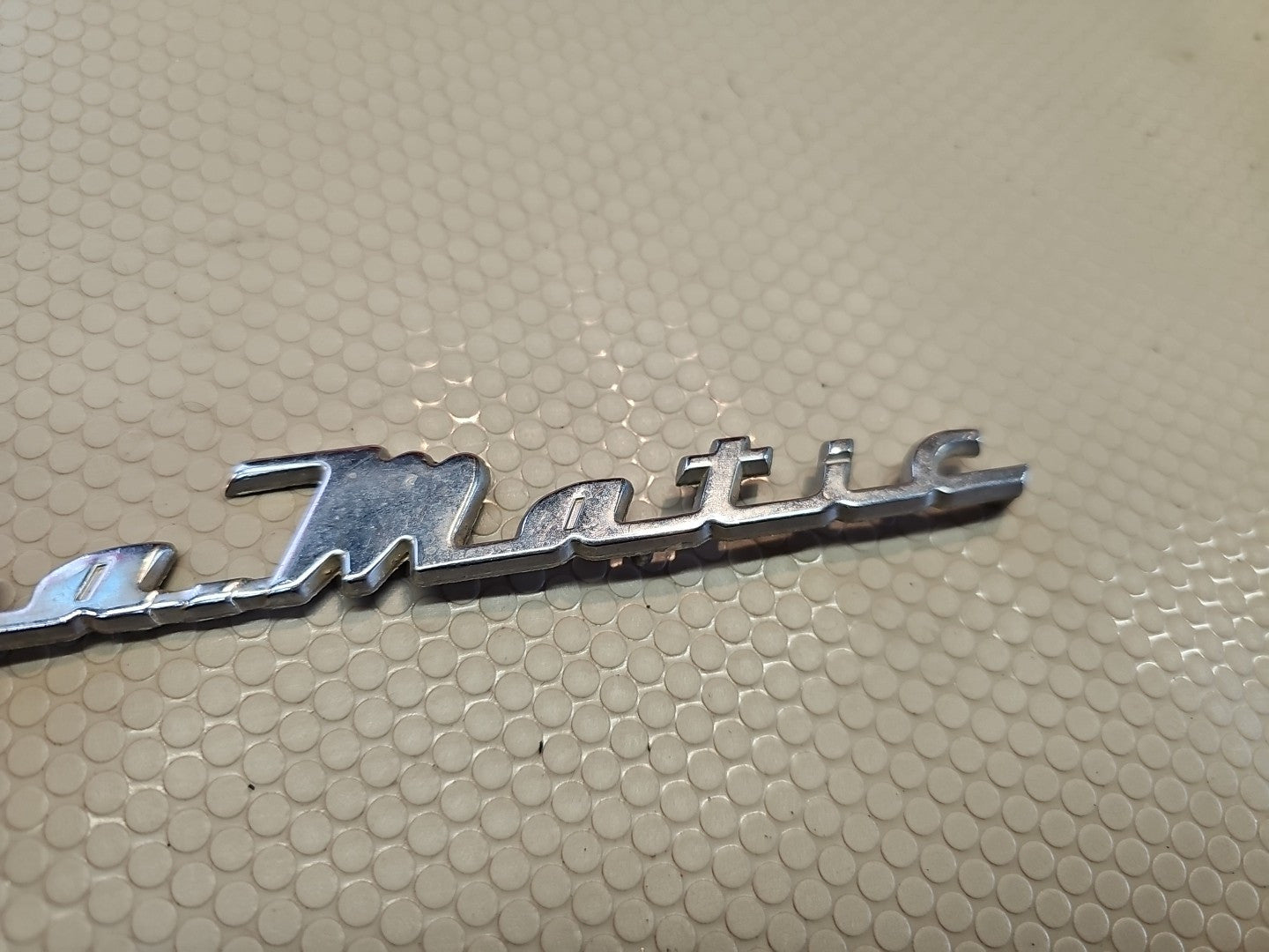 OEM Nash Ambassador Hydra Matic Trunk Emblem Vntage 1951 HYDRA MATIC AMBASSADOR