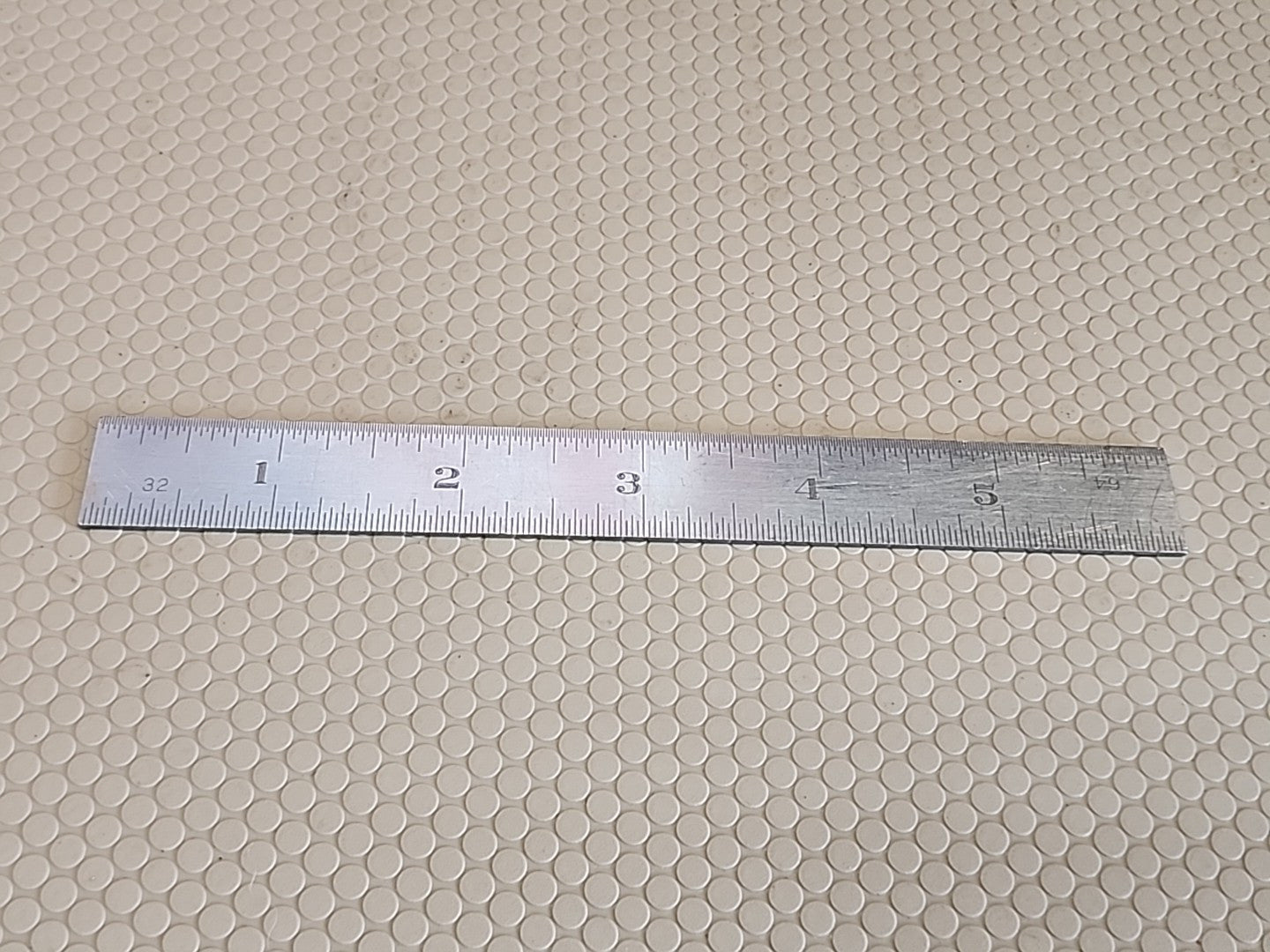 BROWN & SHARPE 350 6 INCH RIGID TEMPERED HOOK STEEL RULE