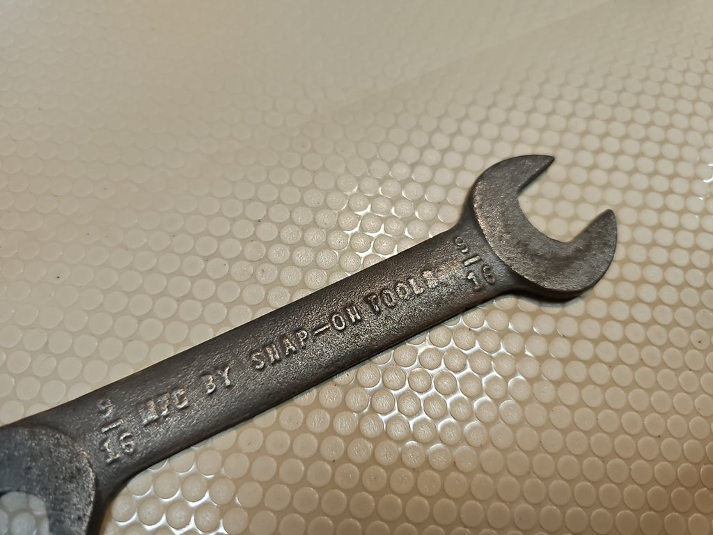 SNAP-ON TOOLS - Vintage  9/16" 4-Way Angle Head Wrench AC1818, U.S.A. WWII