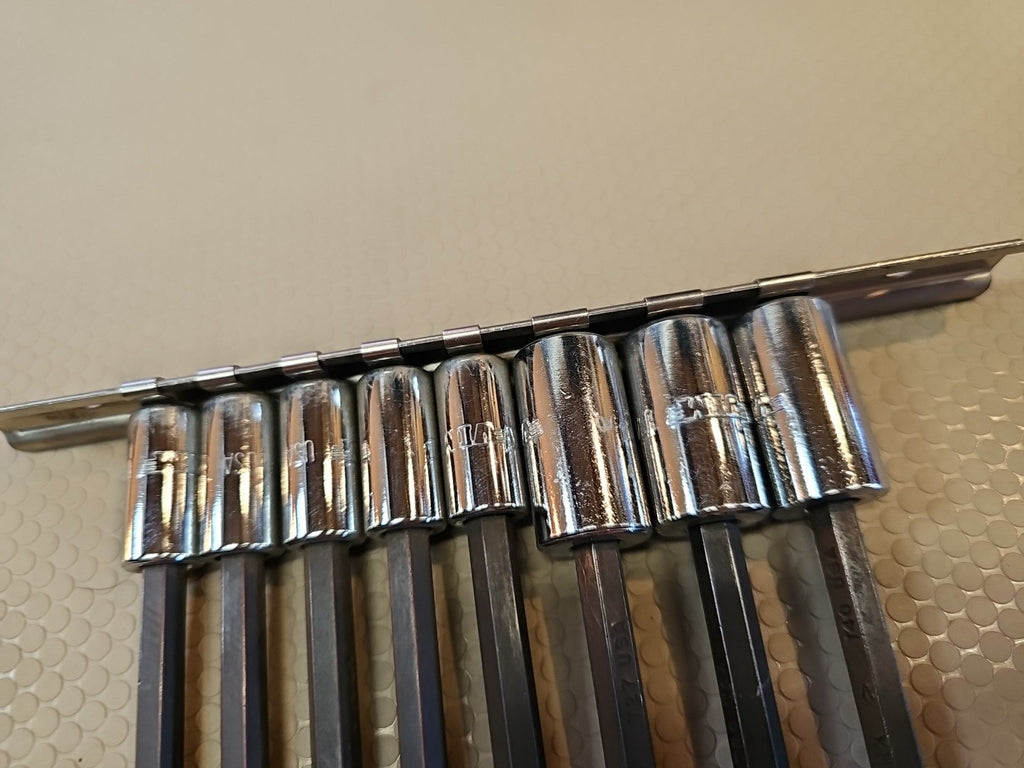 VIM 8 PIECE LONG TORX DRIVER SOCKET SET T8 to T40 Long 1/4 AND 3/8 *MINT*