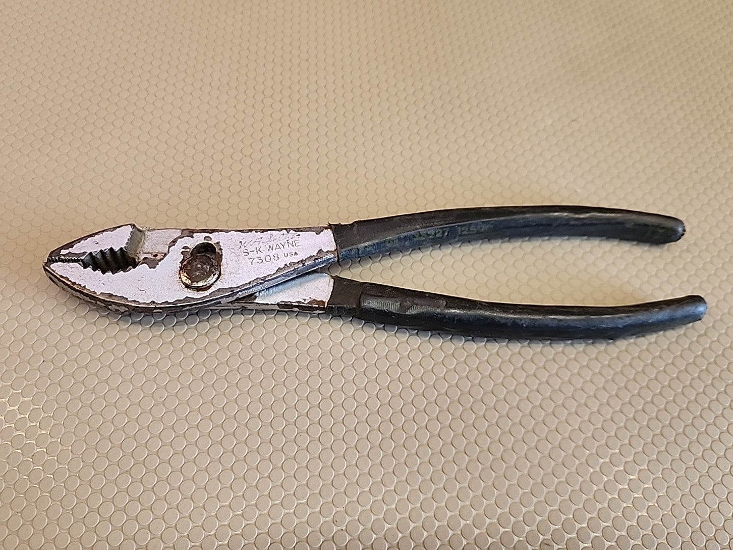 Vintage SK Wayne 7308 Slip Joint Pliers Made In USA
