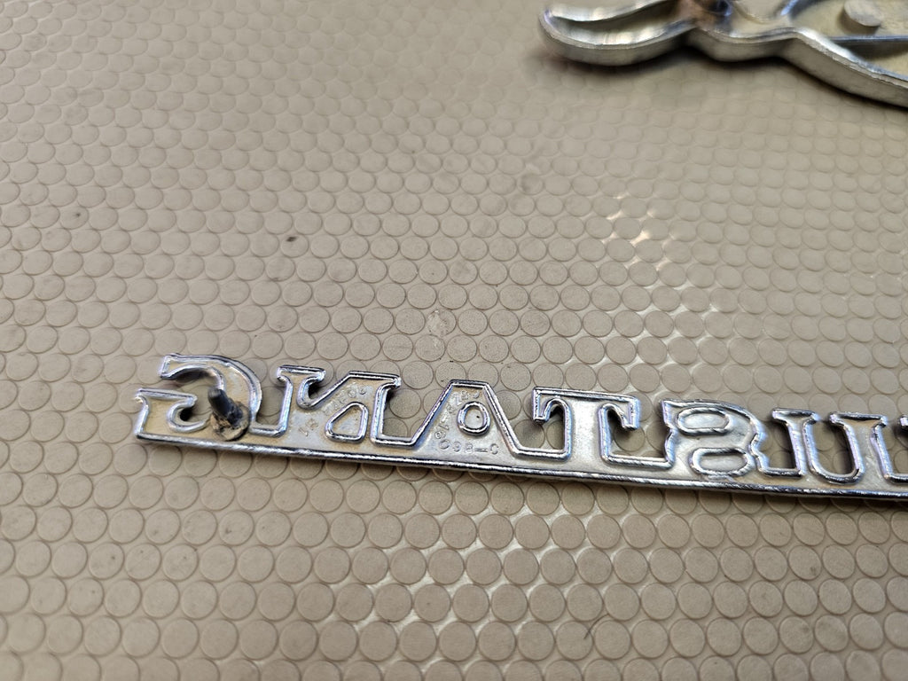 3x OEM! Vintage Original Ford Mustang 60s 70s Emblem Badge FoMoCo Scott Drake