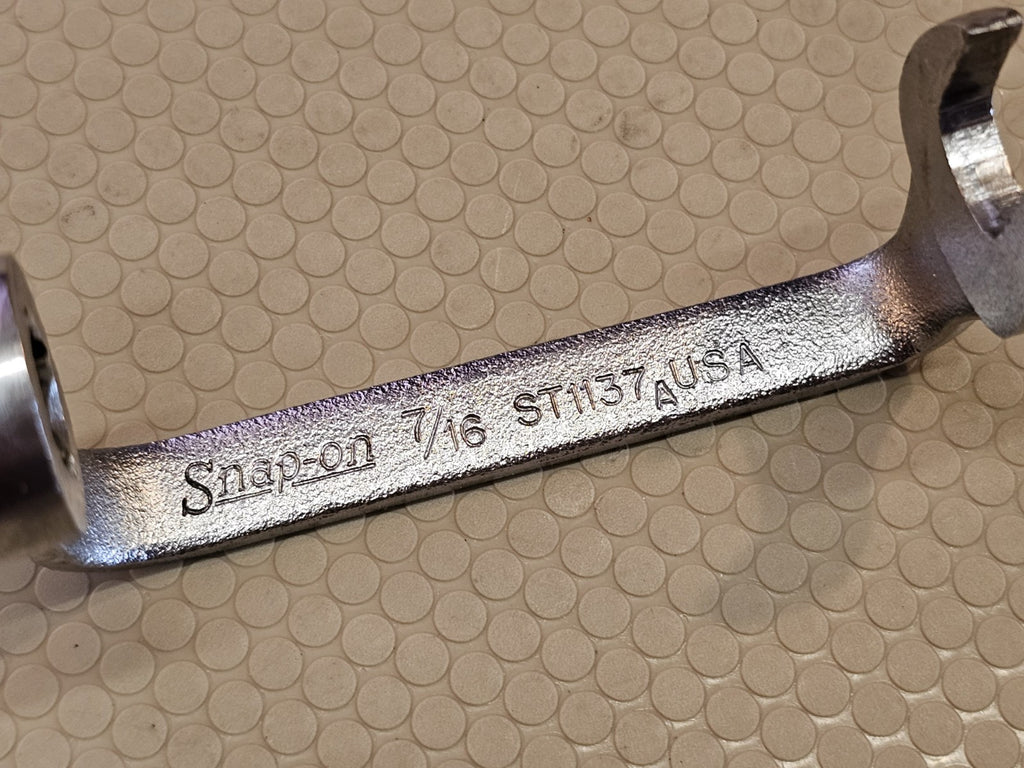 Snap On Tools ST1137A 7/16” Wrench  Cummins Diesel Tool *MINT*