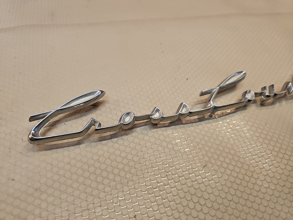 OEM! Rambler Cross Country tailgate emblem for early 60's Rambler