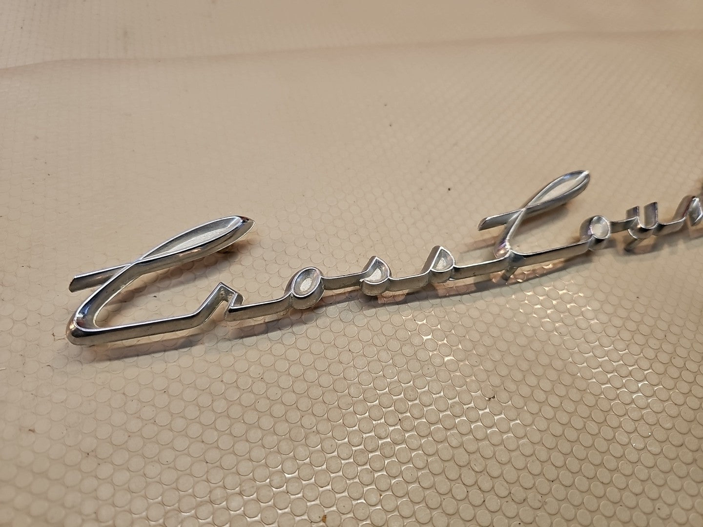 OEM! Rambler Cross Country tailgate emblem for early 60's Rambler