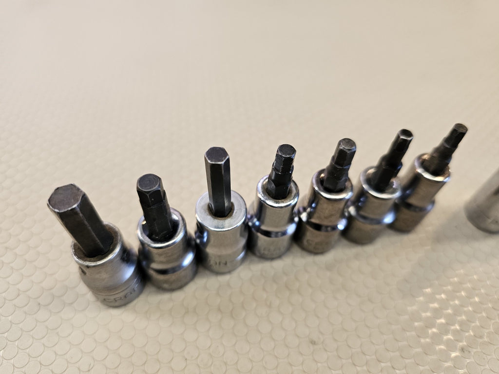 Craftsman USA 11 pc ~ SAE & Metric Hex & Torx Socket Set 1 Phillips