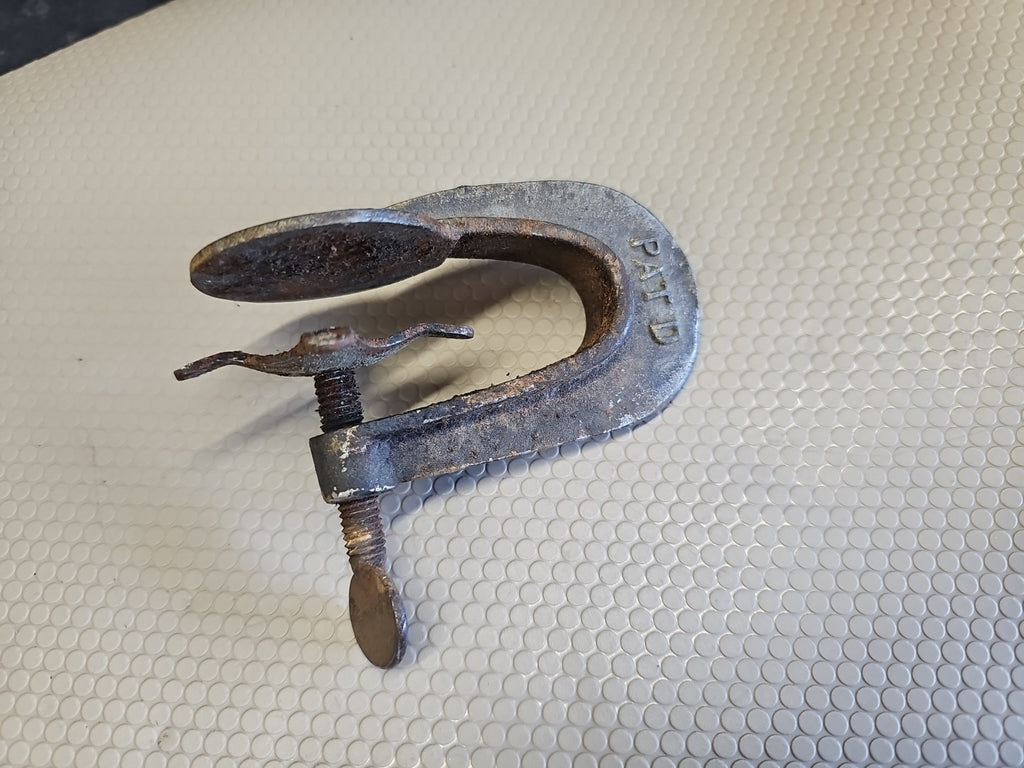 Vintage Tire Tube Repair Tool Clamp Shaler 5 Minute Vulcanizer