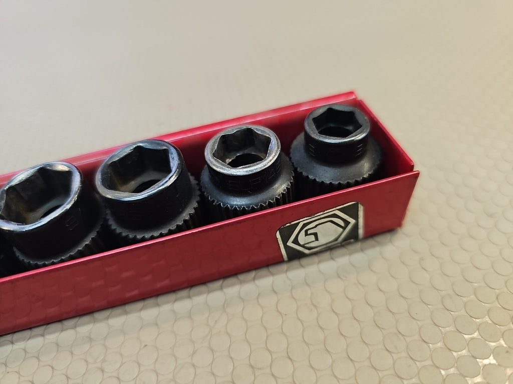 Matco Special Forces Pass Through SAE Short Impact Socket Set BLP Series 3/8 