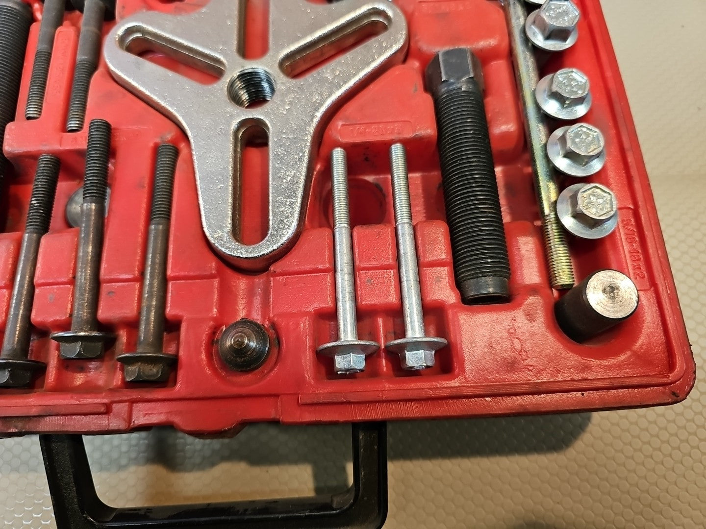 Mac Tools USA Made STP500M Deluxe Bolt Grip Set Puller Balancer Flywheel Rotor
