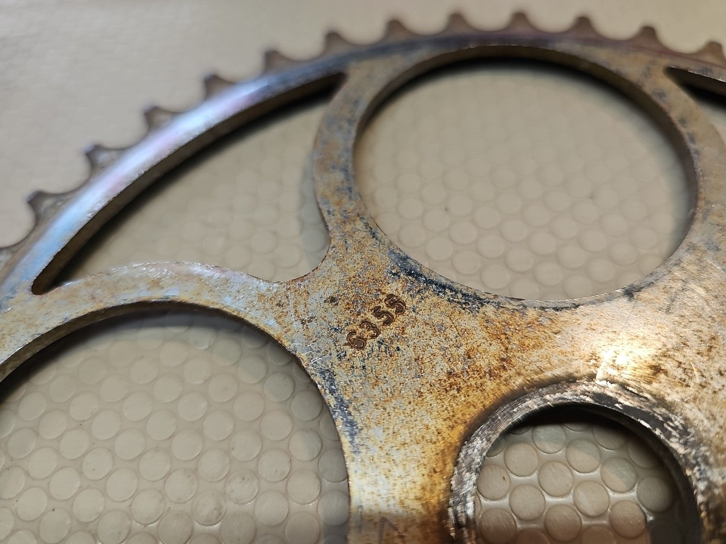 1960's Schwinn Starlet Bicycle *CRANK + Chain* Bike Sprocket Part