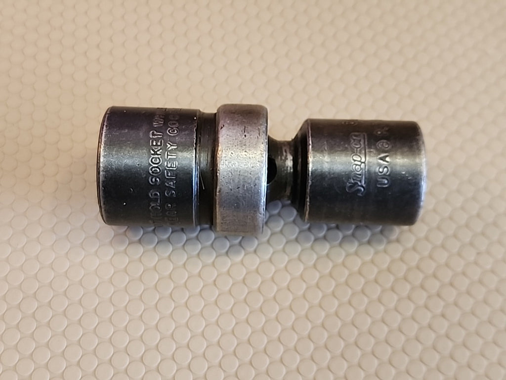 SNAP ON 3/4" IPL24  1/2" DRIVE " IMPACT 6POINT SAE UNIVERSAL SWIVEL SOCKET USED