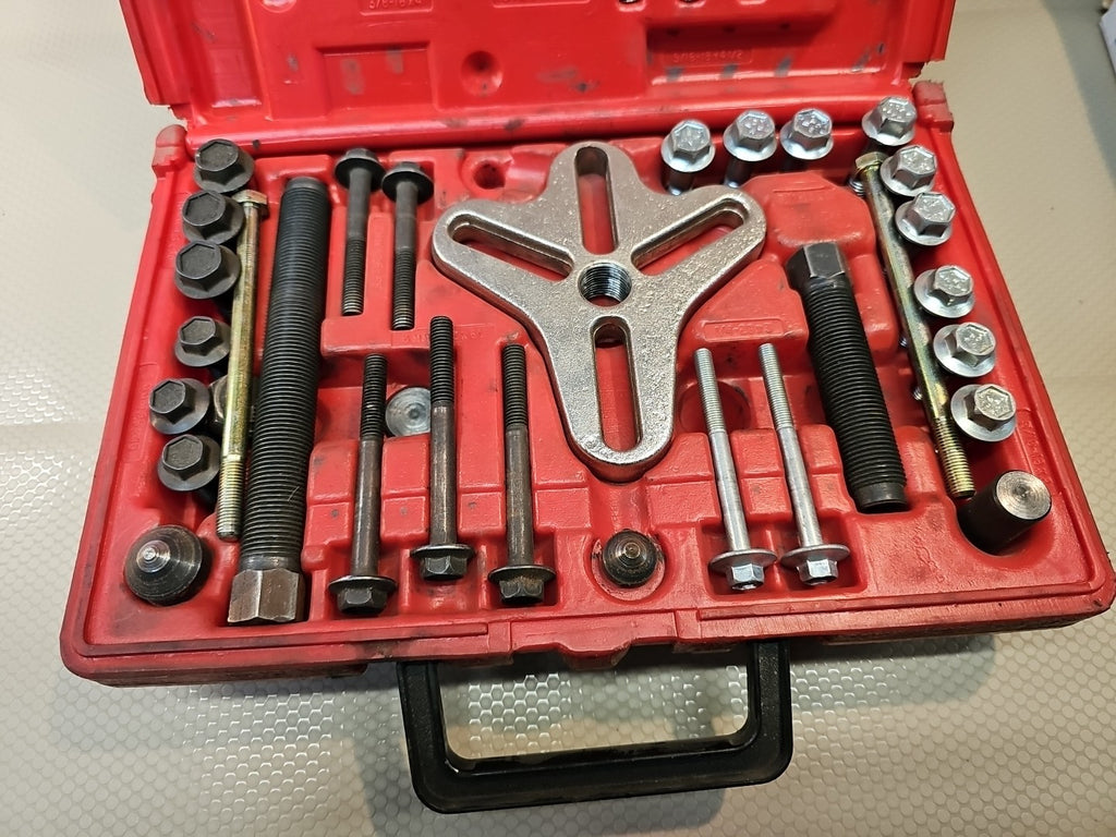 Mac Tools USA Made STP500M Deluxe Bolt Grip Set Puller Balancer Flywheel Rotor