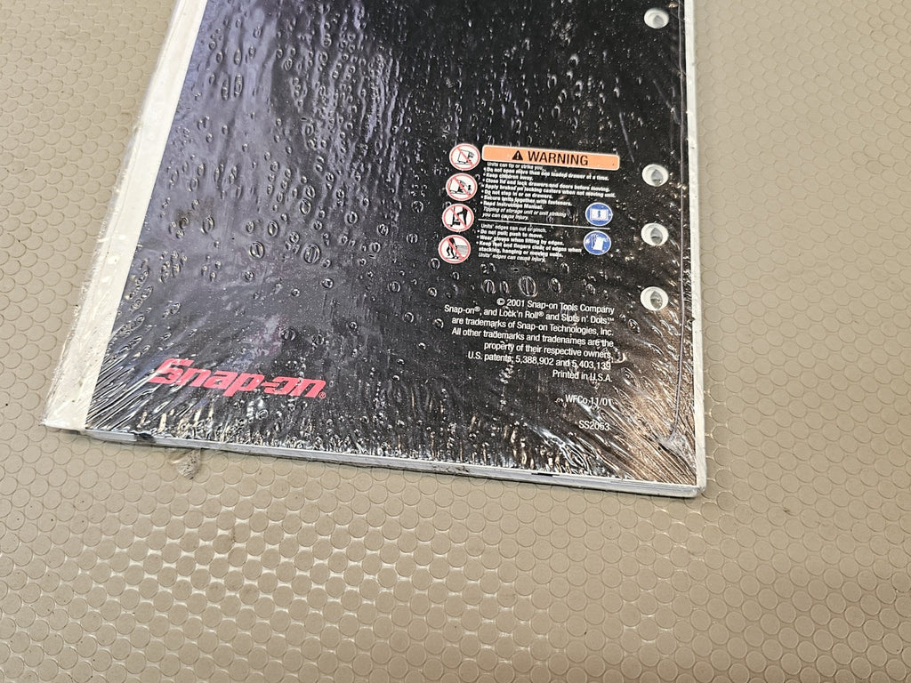NEW Snap-On Tools KRL Tool Box Owner's Manual Unopened 