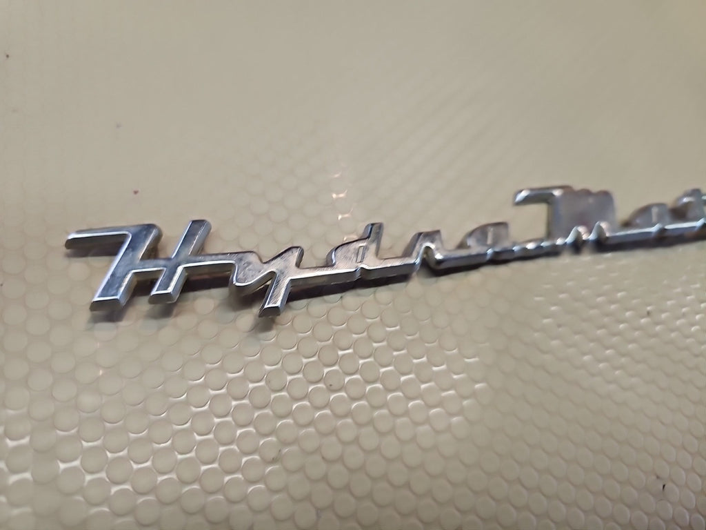 OEM Nash Ambassador Hydra Matic Trunk Emblem Vntage 1951 HYDRA MATIC AMBASSADOR