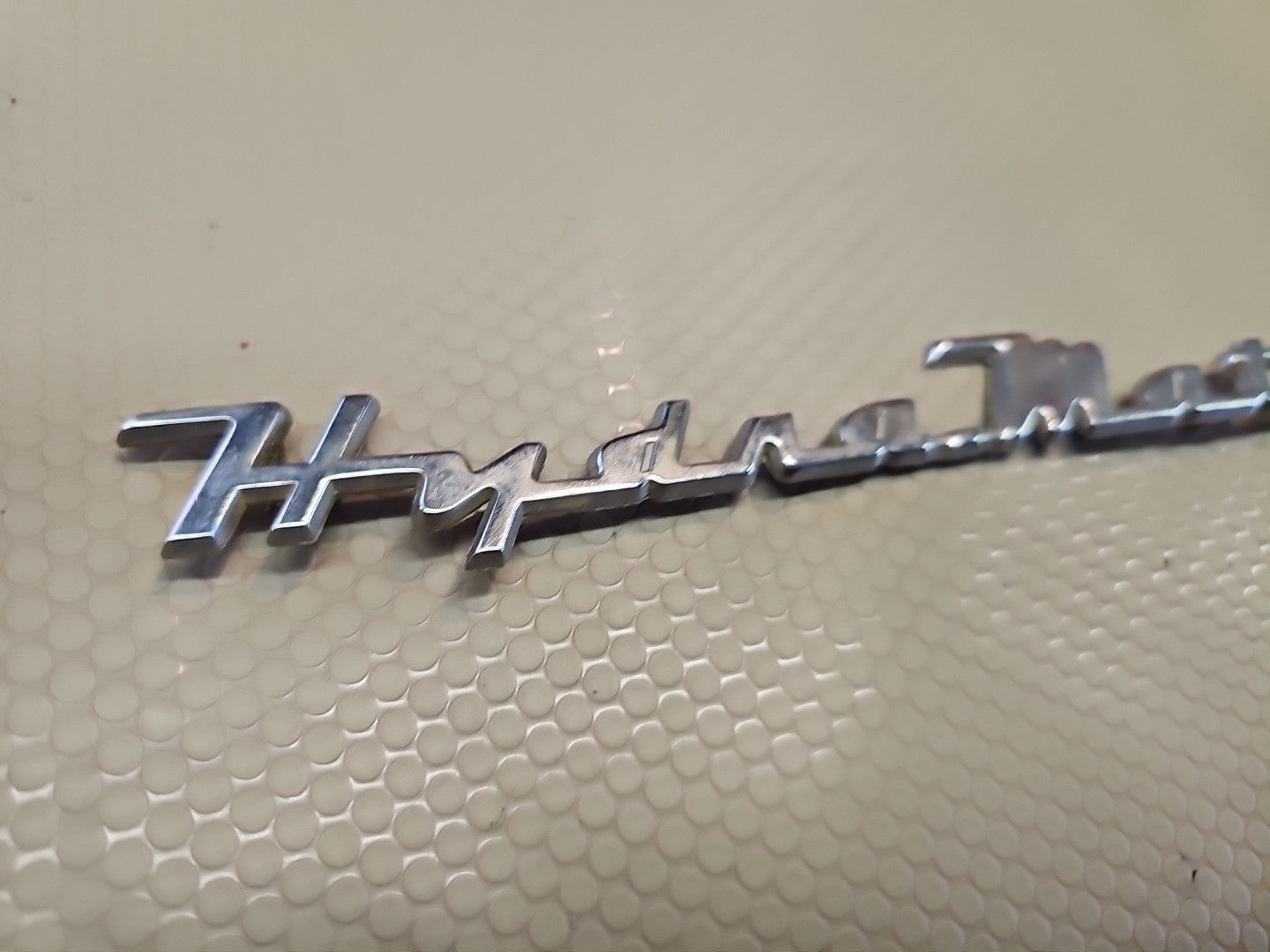 OEM Nash Ambassador Hydra Matic Trunk Emblem Vntage 1951 HYDRA MATIC AMBASSADOR